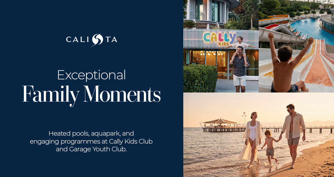 Calista Luxury Resort Family Moments Banner
