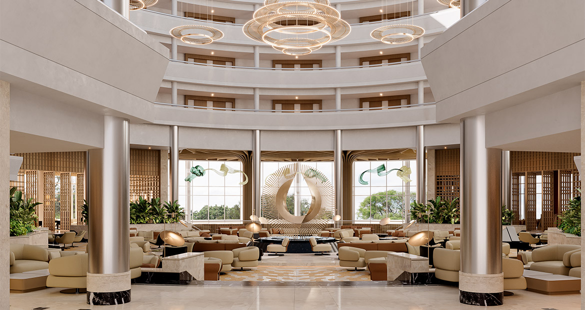 Calista Luxury Resort Yeni Lobby 3