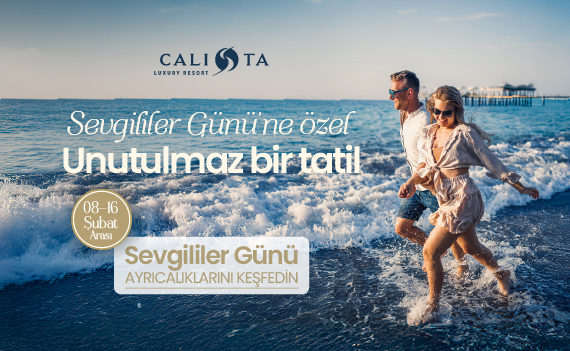 Calista Luxury Resort Sevgililer Gunu Card2