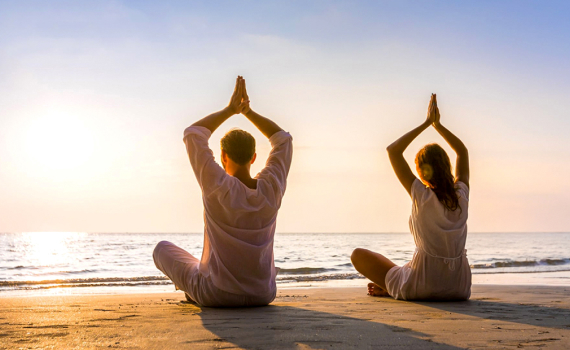 Calista Blog Kıyıda Meditasyon Card