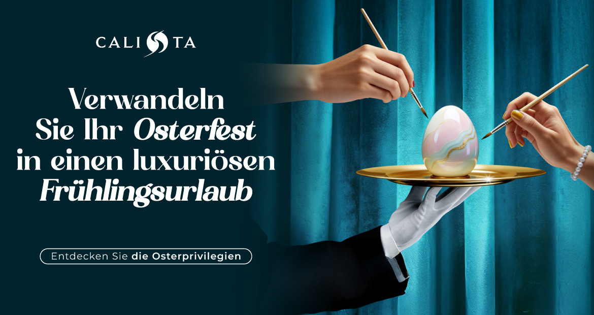 Calista Luxury Resort Easter Banner De