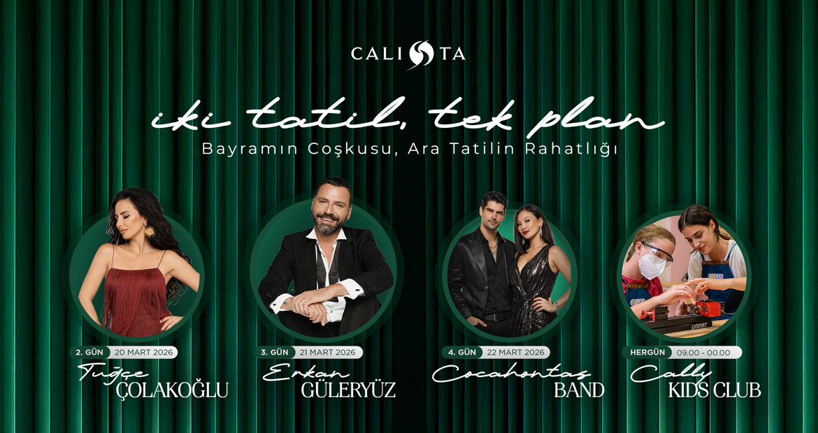 Calista Özel Teklifler Iki Tatil Tek Plan Banner D Tr