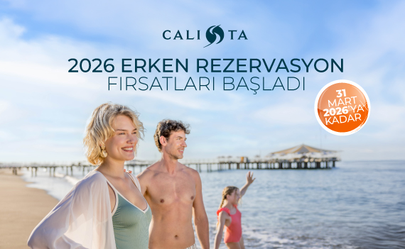 Calista Luxury Resort Erken Rezervasyon Card Tr
