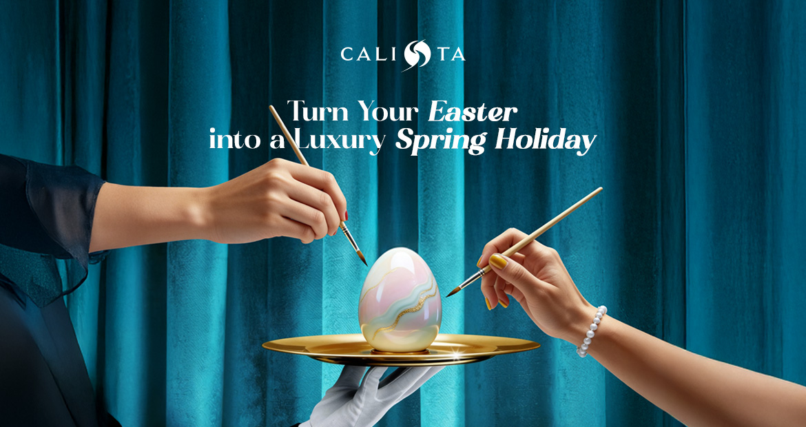 Calista Luxury Resort Easter Fun Banner