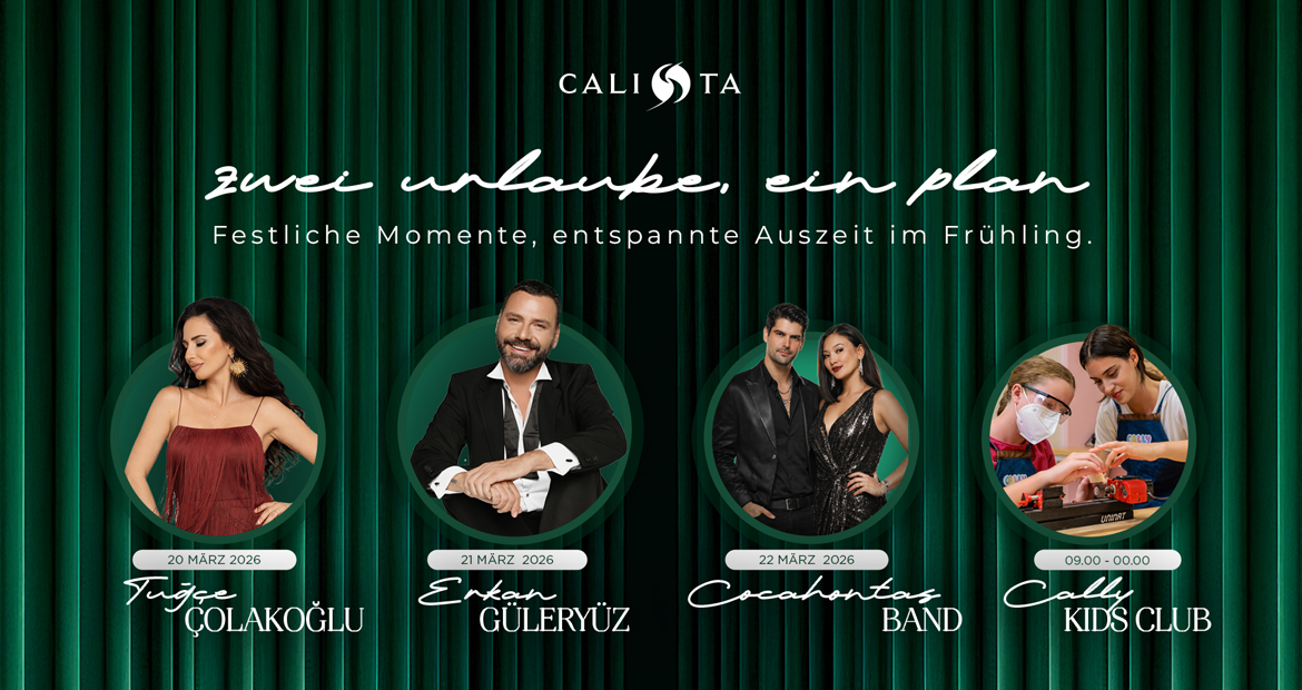 Calista Özel Teklifler Iki Tatil Tek Plan Banner De