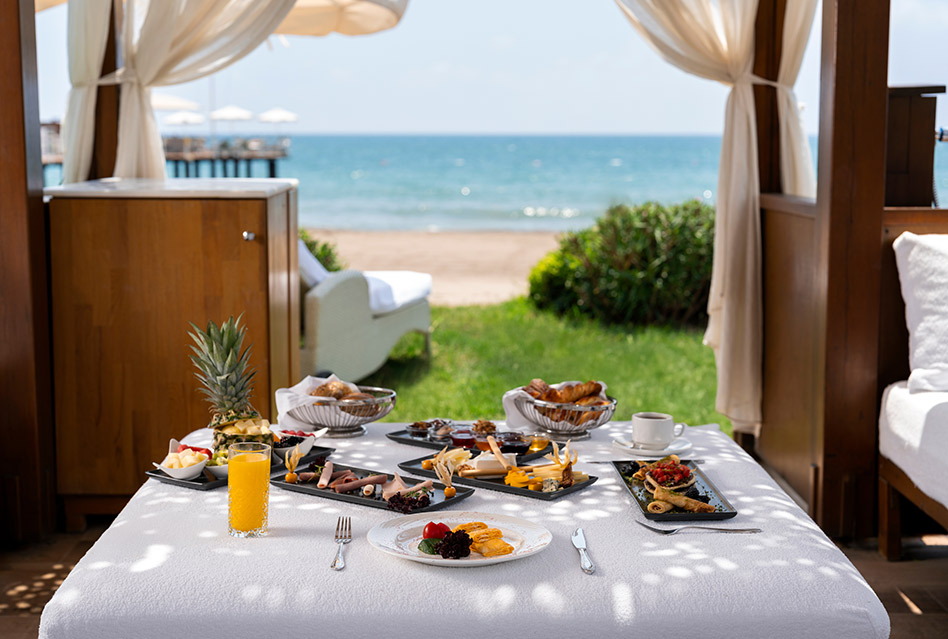 Calista Luxury Resort Atistirmaliklar